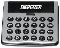 Calculators: Black Automatic Flip Top Desktop Calculators